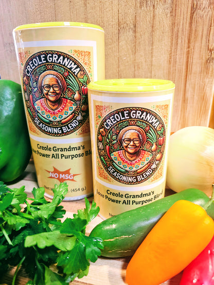 Creole Grandma Love power All Purpose Seasoning Blend 8 oz 2 pack