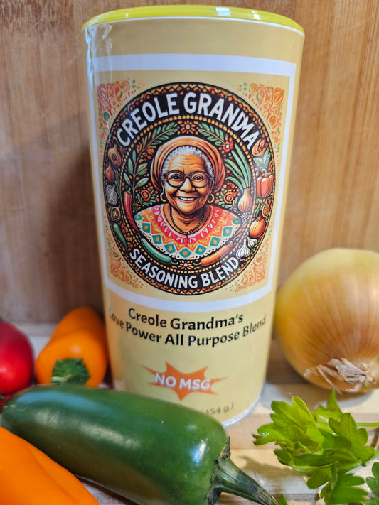 Creole Grandma Love Power All Purpose Seasoning Blend 16 oz